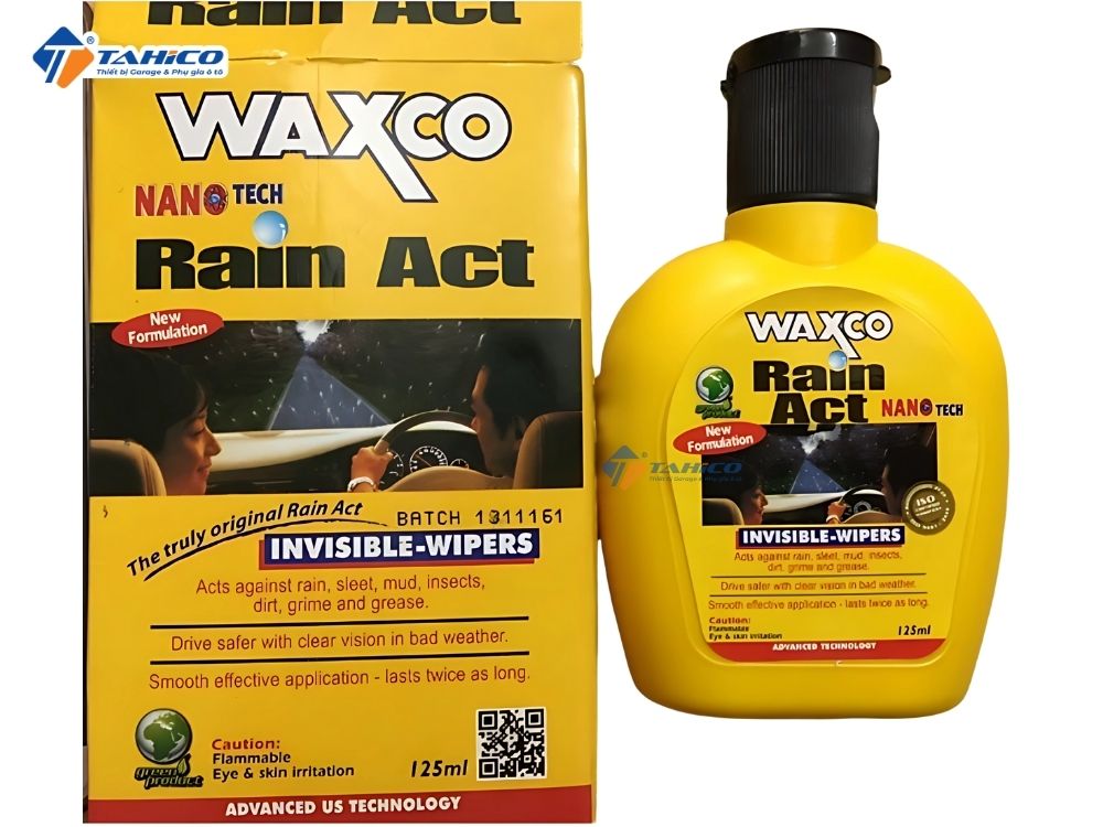 Chống bám nước Waxco Rain ACT125 ml