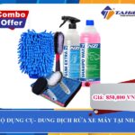 Combo bộ rửa xe máy cơ bản tại nhà
