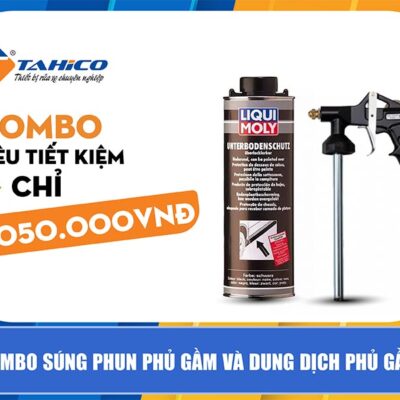 [COMBO] Súng phun phủ gầm và dung dịch phủ gầm