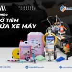 [COMBO] Tiệm rửa xe máy 1 người làm