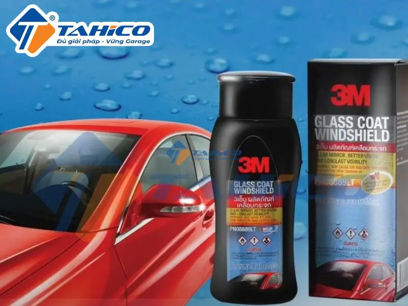Combo Tẩy Ố Kính – Chống Bám Nước 3M