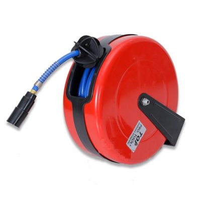 Cuộn dây hơi tự rút cho tiệm rửa ô tô 15 mét
