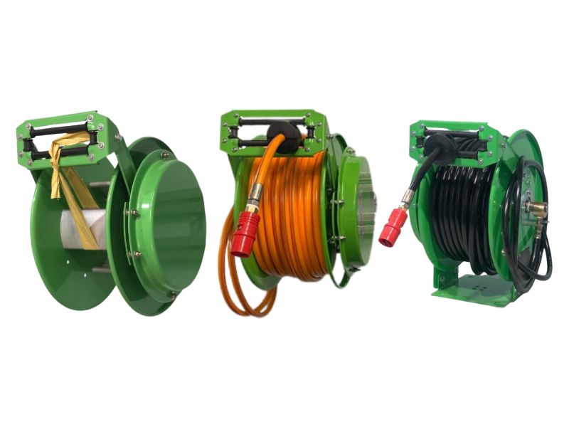 Rulo và khung rulo cuộn ống rửa xe dây đai RL01VH/ KRL01VH