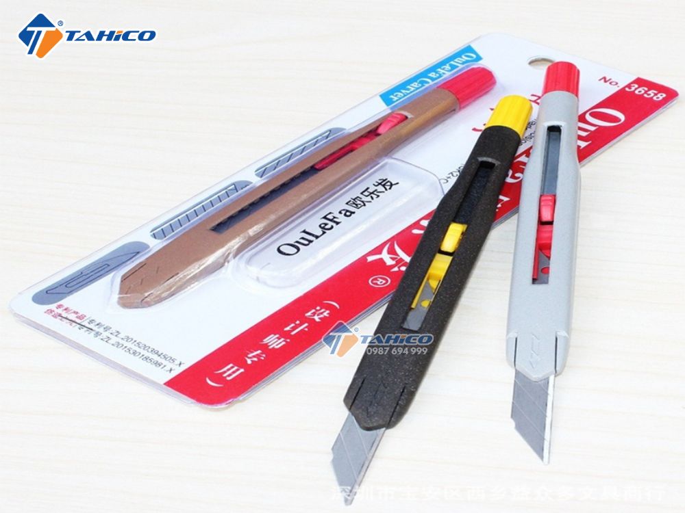 Dao cắt phim và giấy Decal Oulefa | Lưỡi 30 độ