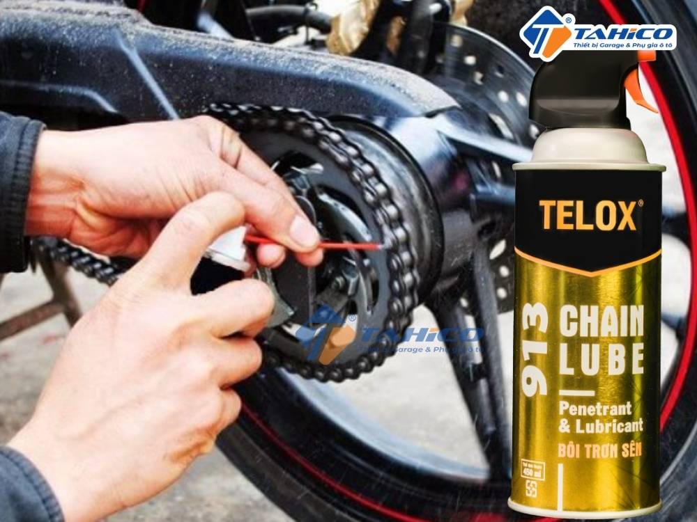 Dầu bôi trơn sên Telox 913 Chain Lube