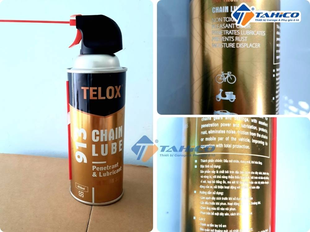 Dầu bôi trơn sên Telox 913 Chain Lube