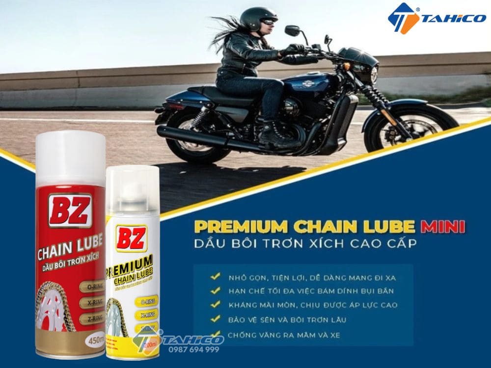 Dầu bôi trơn xích BZ Premium Chain Lube