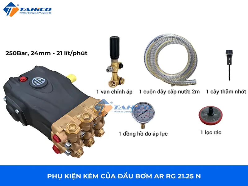 Đầu bơm AR RG21.25N kiểu trục khớp | Trung Quốc