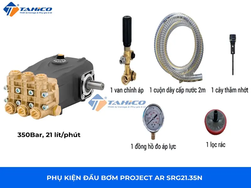 Đầu bơm AR SRG21.35N kiểu trục khớp | Trung Quốc