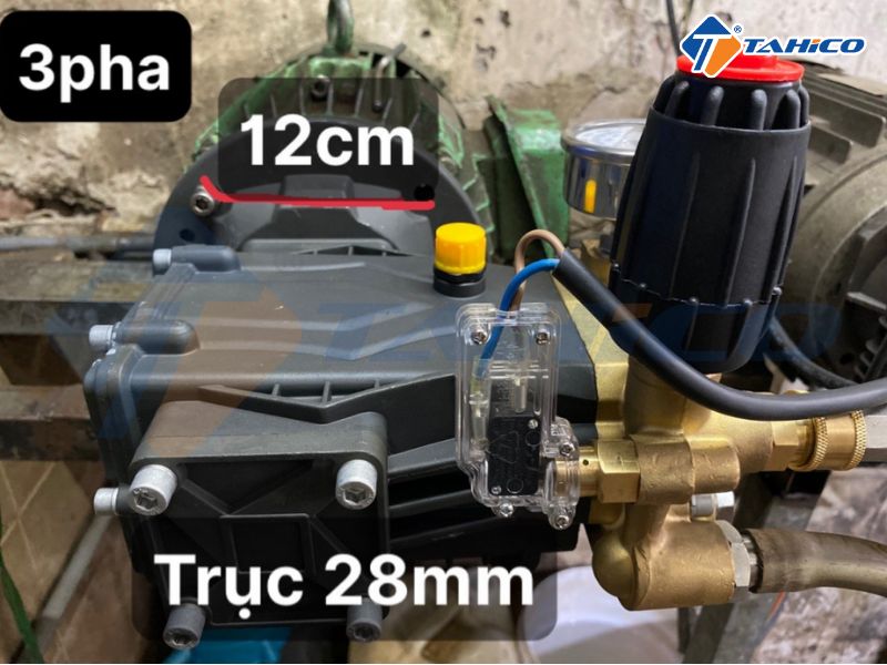Kích thước đầu bơm 3 pha P5-1814