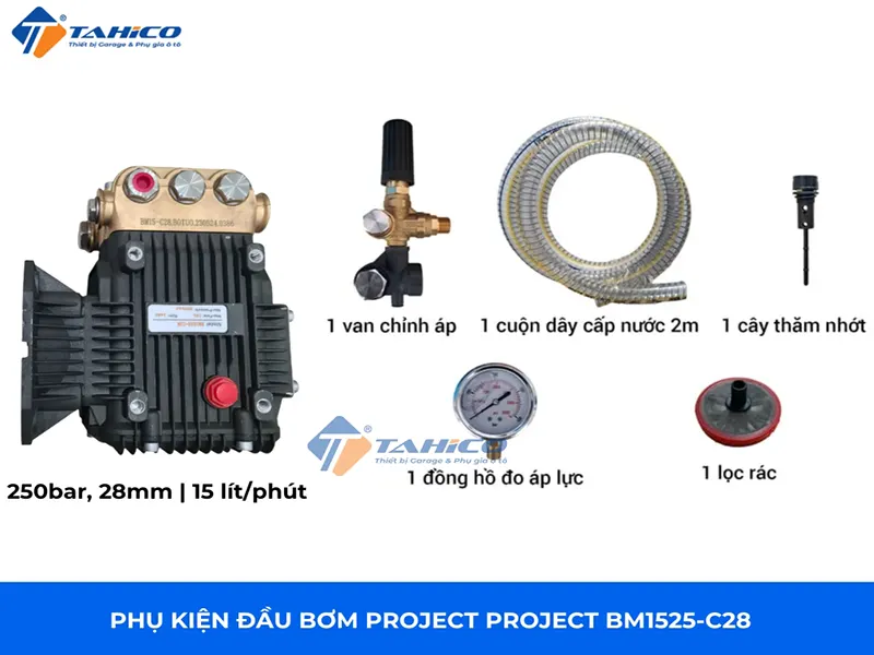 Đầu bơm cao áp Projet BM1525-C28 kiểu mặt bích