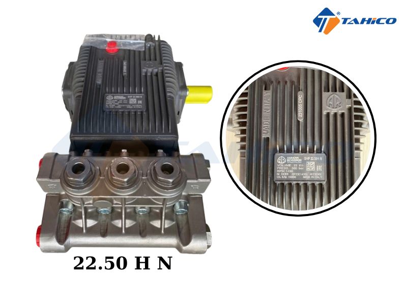 Đầu bơm máy rửa xe cao áp AR 30HP của Ý SHP 22.50 H N