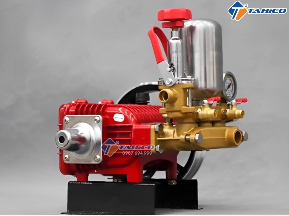 Đầu bơm Oshima 1hp thân gân | Tự động – Piston sứ
