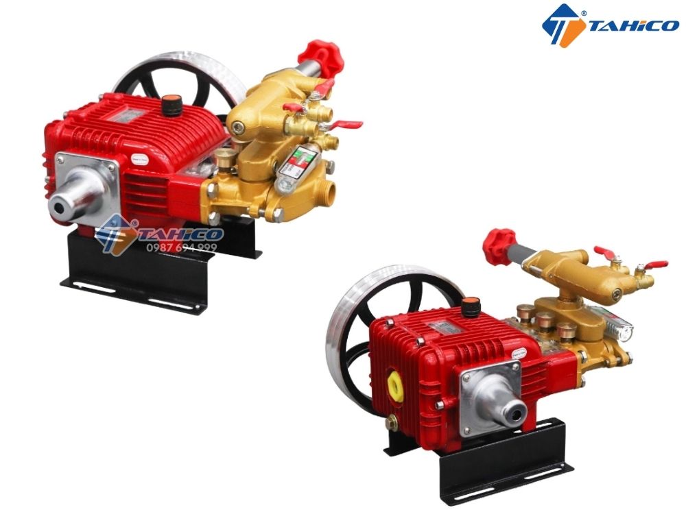 Đầu bơm Oshima 1hp thân gân | Tự động – Piston sứ