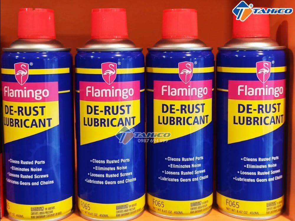 Dầu chống gỉ Flamingo De-Rust Lubricant F065 450ml