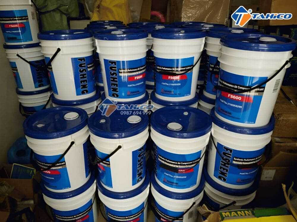 Dầu máy nén khí Fusheng FS600 20 lít