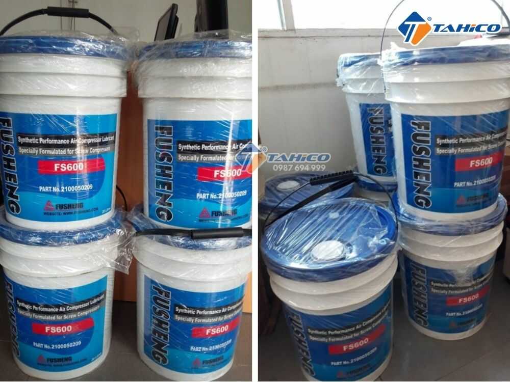 Dầu máy nén khí Fusheng FS600 20 lít