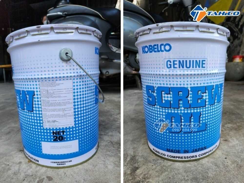 Dầu máy nén khí Kobelco 20 lít
