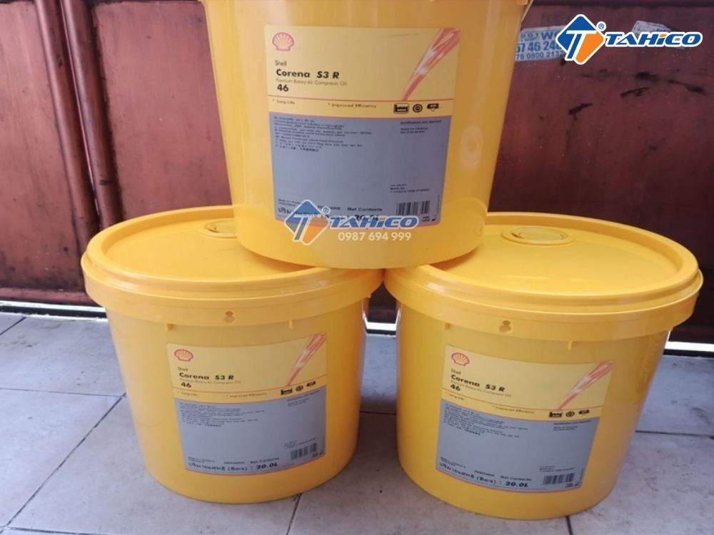 Dầu máy nén khí Shell Corena S3 R46 20 lít
