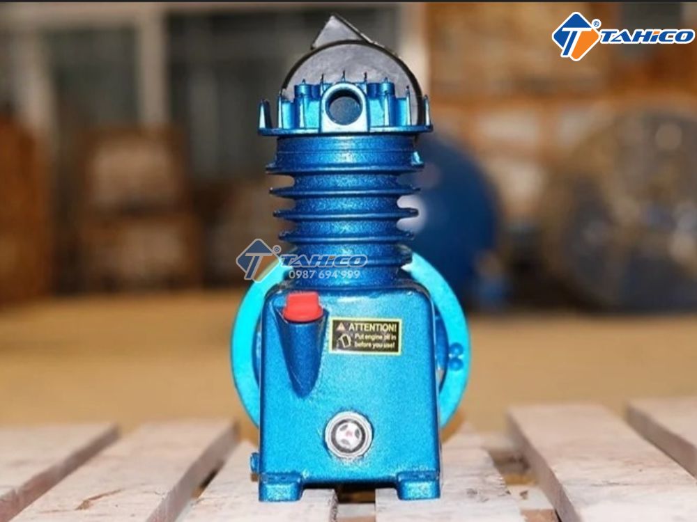 Đầu nén khí 1 piston Lucky 1051 0.5hp 8kg