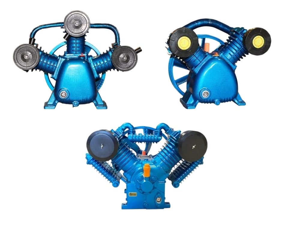 Đầu nén khí 2 piston Lucky 12.5kg | 3hp 5.5hp 7.5hp 10hp