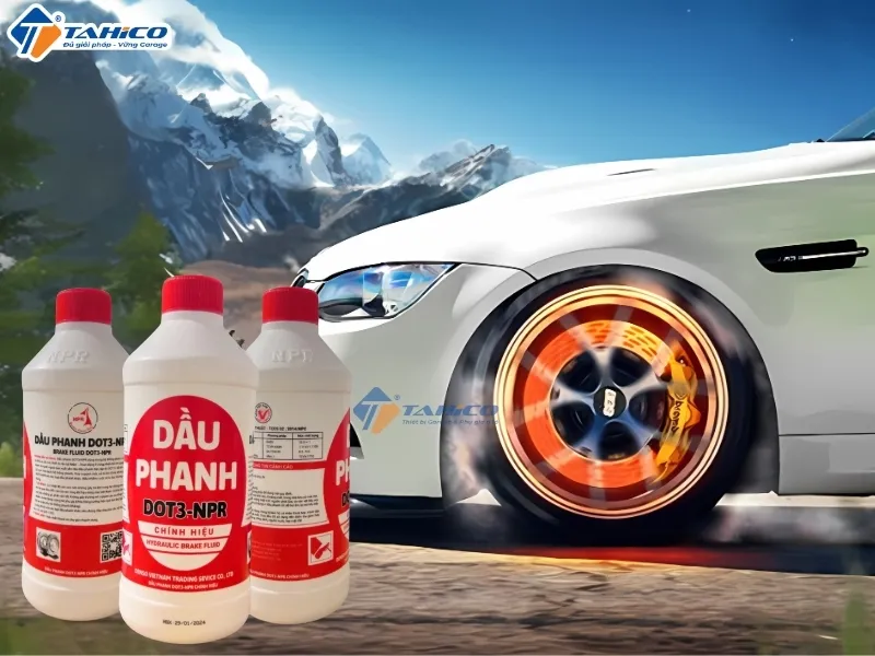 Dầu phanh DOT3 NPR Japan 800ml