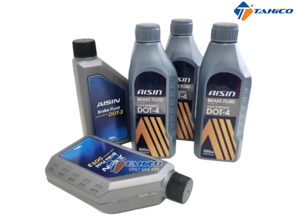 Dầu phanh vàng Aisin Brake Fluid DOT 3 500ml T24