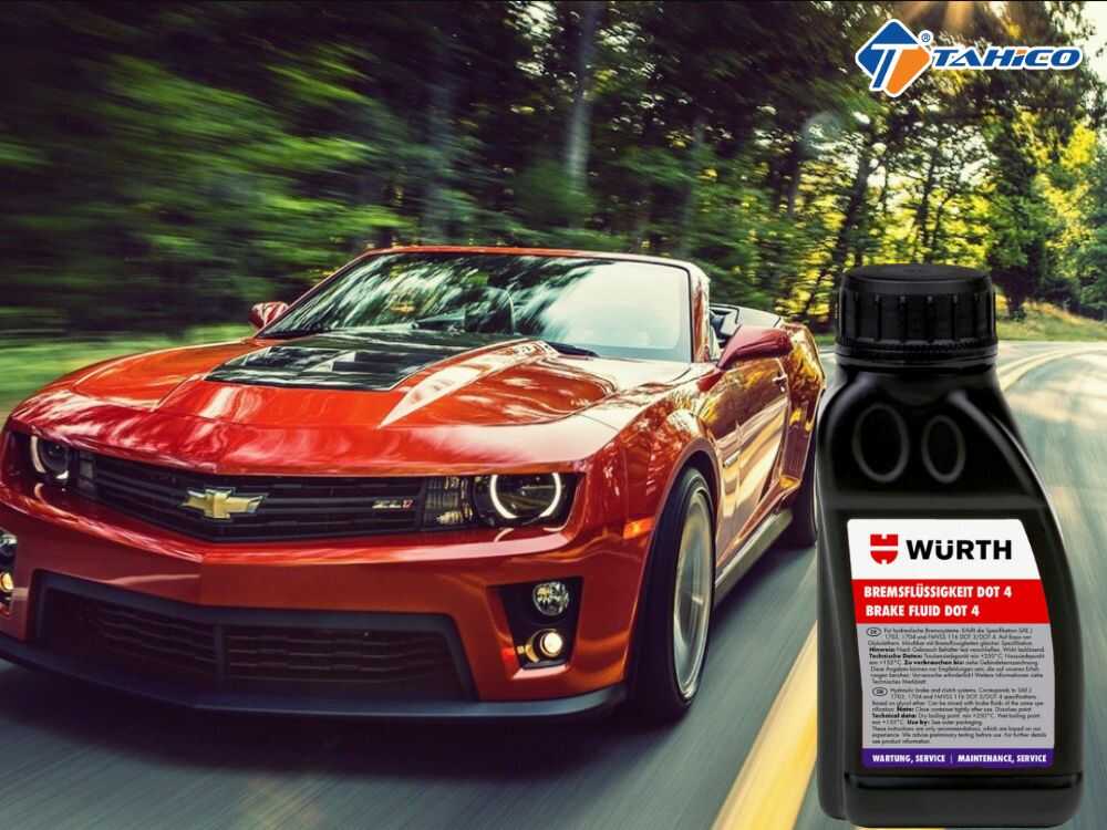 Dầu phanh Wurth DOT4 Brake Fluid 250ml