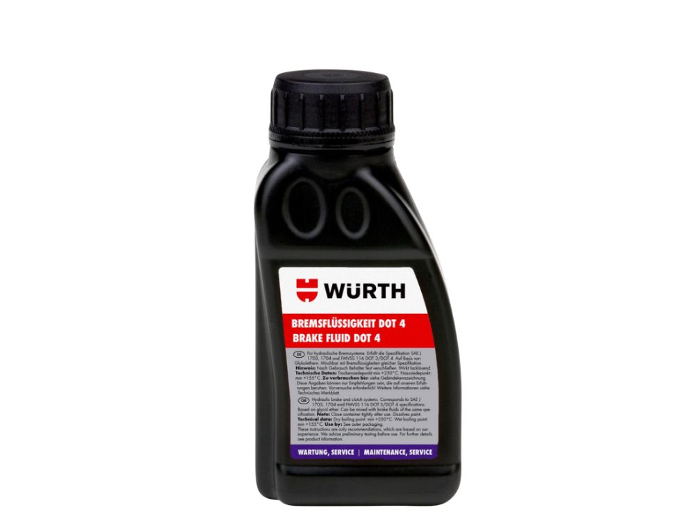 Dầu phanh Wurth DOT4 Brake Fluid 250ml