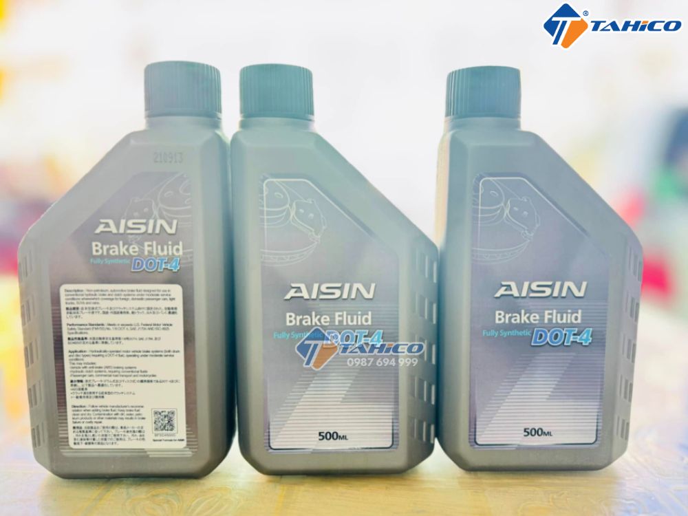 Dầu thắng Aisin Brake Fluid DOT 4 500ml T24