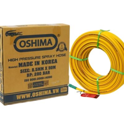 Dây phun áp lực Oshima Cá sấu 6.5 và 8.5mm x 50m