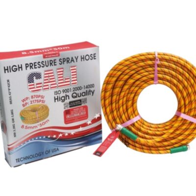 Dây phun áp lực PVC Cali 6.5 và 8.5mm x 50m