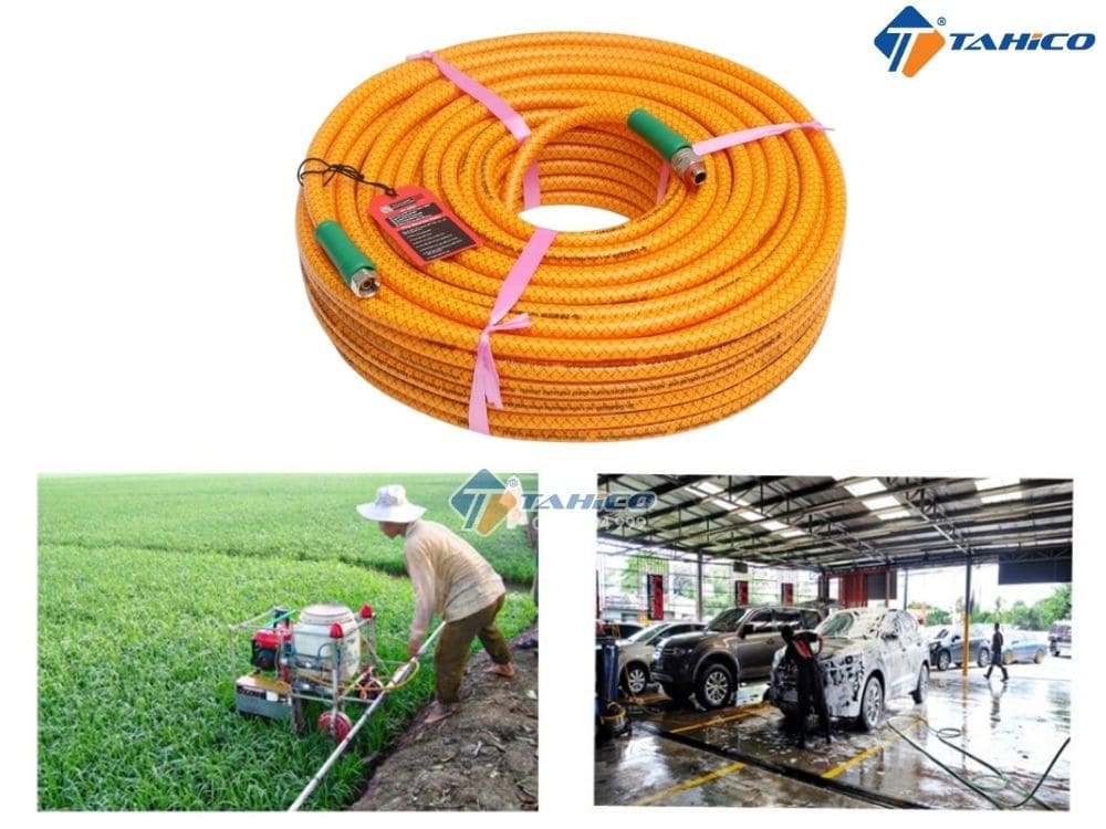 Dây phun áp lực PVC Dragon No.1 6.5 và 8.5mm x 50m