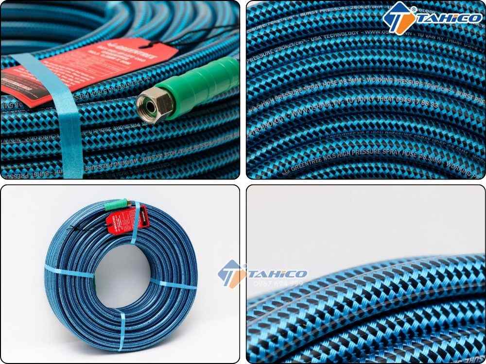 Dây phun áp lực PVC Greentree 8.5mm x 50m