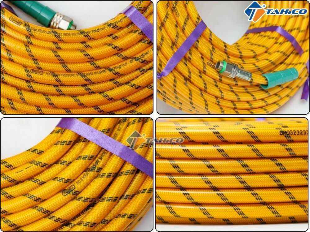 Dây phun áp lực PVC Oshima No.6 8.5mm x 50m | Vàng