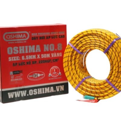 Dây phun áp lực PVC Oshima No.8 6.5 và 8.5mm x 50m