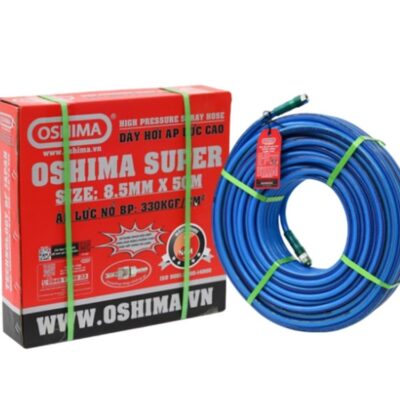 Dây phun áp lực PVC Oshima Super 8.5mm x 50m | Xanh dương
