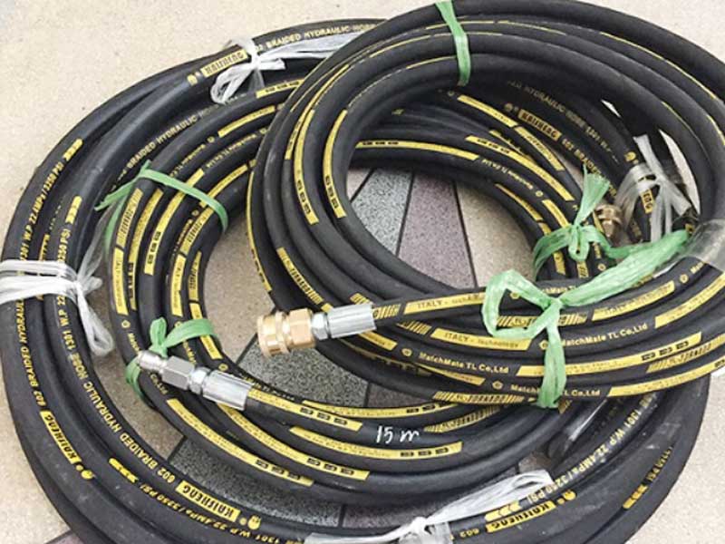 Dây rửa xe cao áp 1 lớp bố kẽm 12 li 1/2" cao cấp