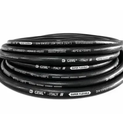 Dây Rửa Xe Cao Áp GEMA 1AT 5/16” 1 Lớp Bố Thép