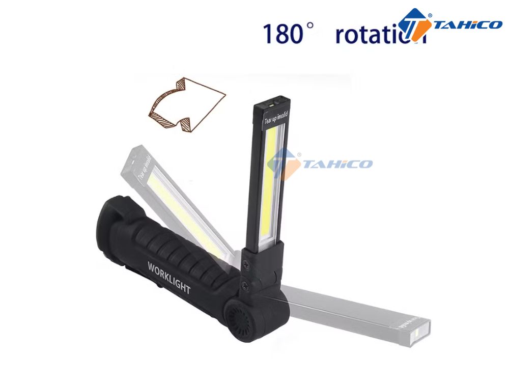 Đèn LED sạc TBHT3003 dạng gập có nam châm