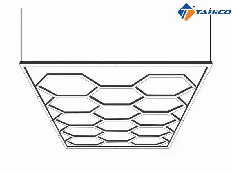 Thiết kế tổ ông giúp phân bố ánh sáng đồng đều hơn