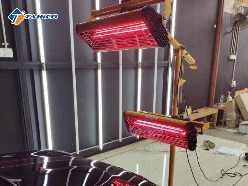 Đèn sấy sơn hồng ngoại 2 bóng FY-2A