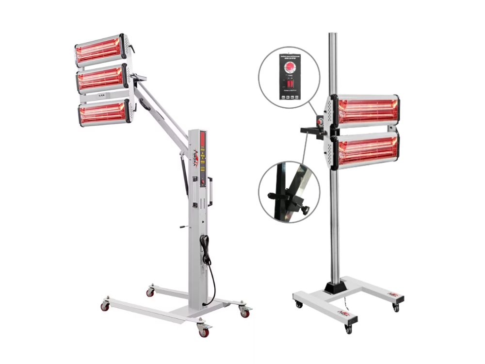 Đèn sấy sơn hồng ngoại Anona PL-2B 2kW/PL-3E 3kW