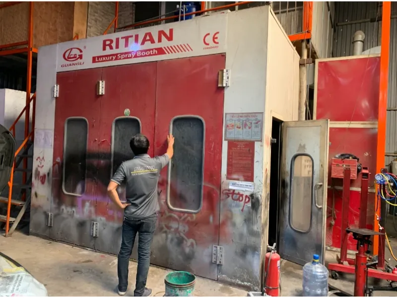 Dịch vụ di dời tháo lắp phòng sơn ô tô tại TP.HCM và các Tỉnh / Alpha - Thiết bị số 1 VN