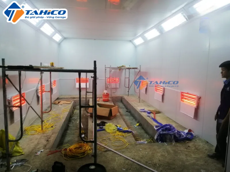 Dịch vụ di dời tháo lắp phòng sơn ô tô tại TP.HCM và các Tỉnh / Alpha - Thiết bị số 1 VN