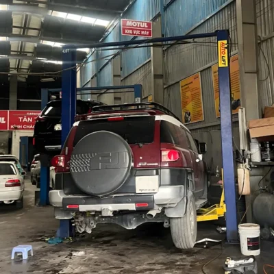 Dịch vụ gia công vỏ xi-lanh ty ben cho cầu nâng ô tô 2 trụ