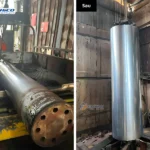 Dịch vụ mạ lại ty nâng cầu 1 trụ rửa xe ô tô cũ tại Tahico