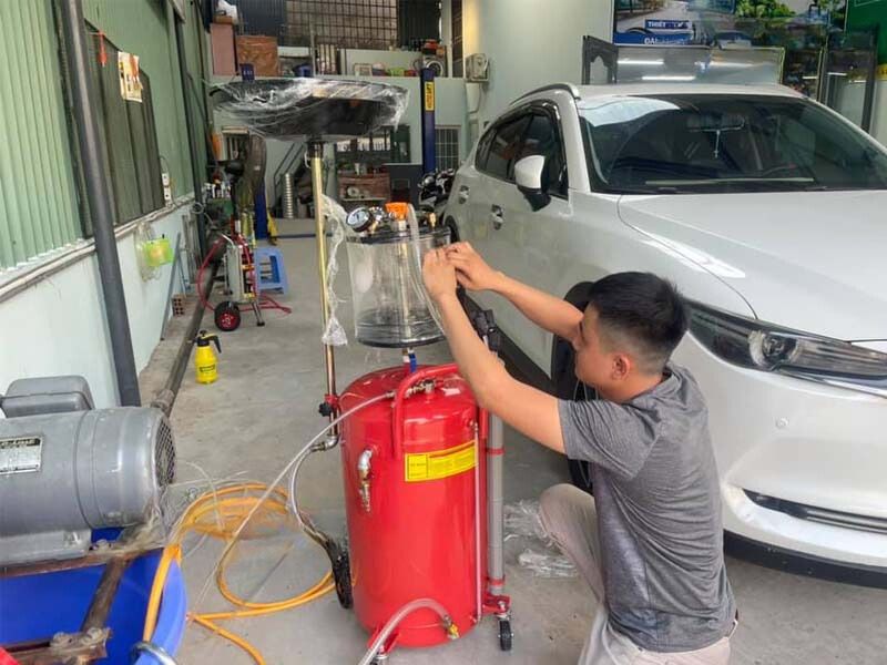 Dịch vụ sửa chữa – bảo dưỡng máy hút nhớt ô tô xe máy