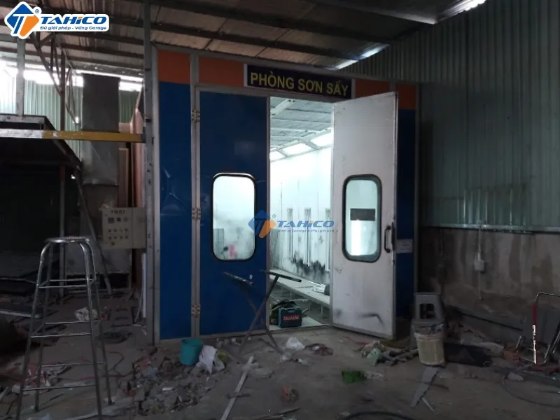 Dịch vụ tháo lắp phòng sơn | Xe con, ô tô, xe tải