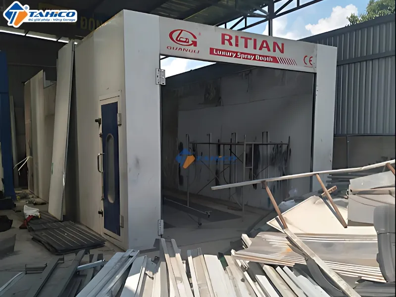 Dịch vụ tháo lắp phòng sơn | Xe con, ô tô, xe tải